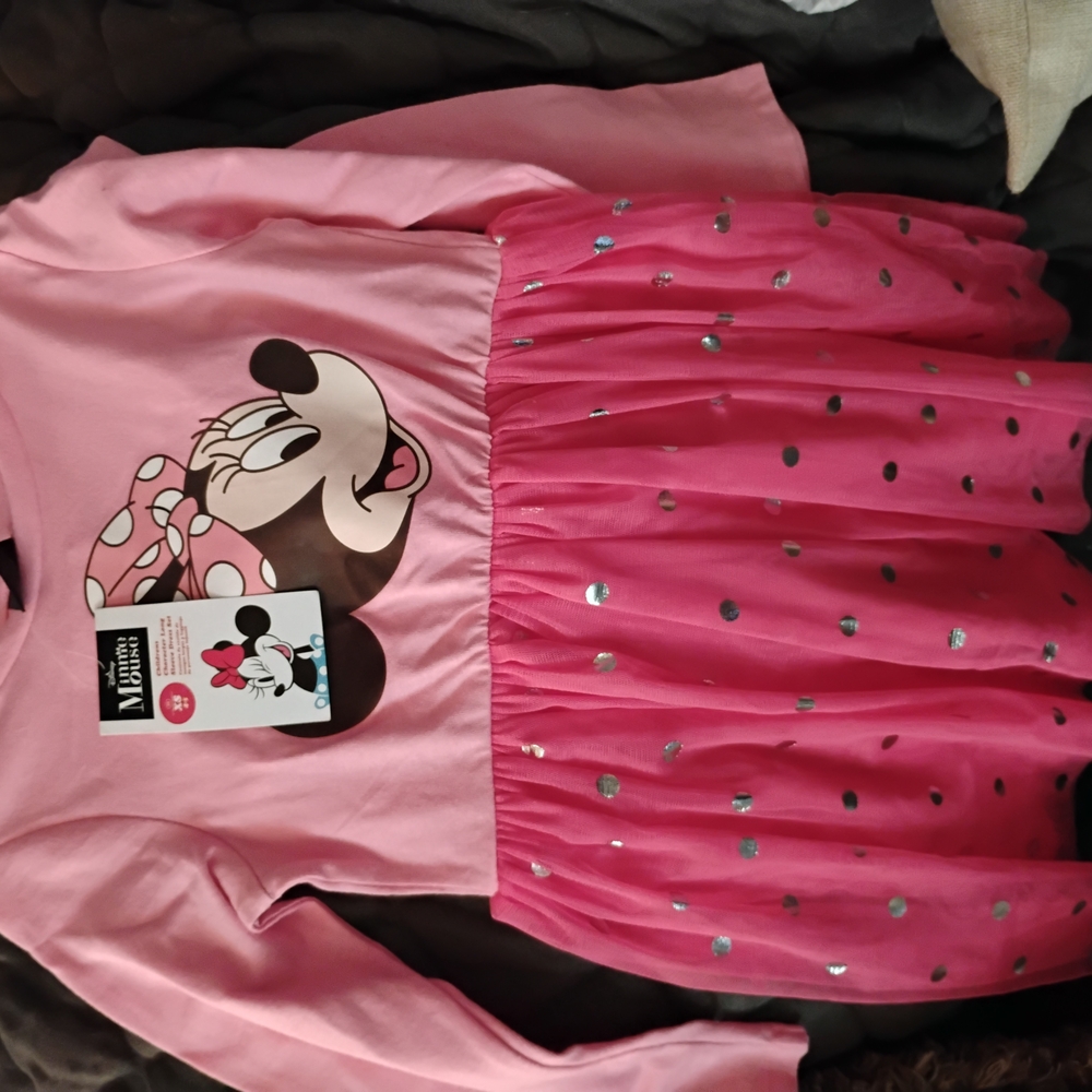 Disney Minnie Mouse Pink Dress